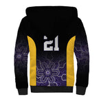 Basketball Custom Sydney Sherpa Hoodie Simple Australian Dot Art - Aussie Hoodie