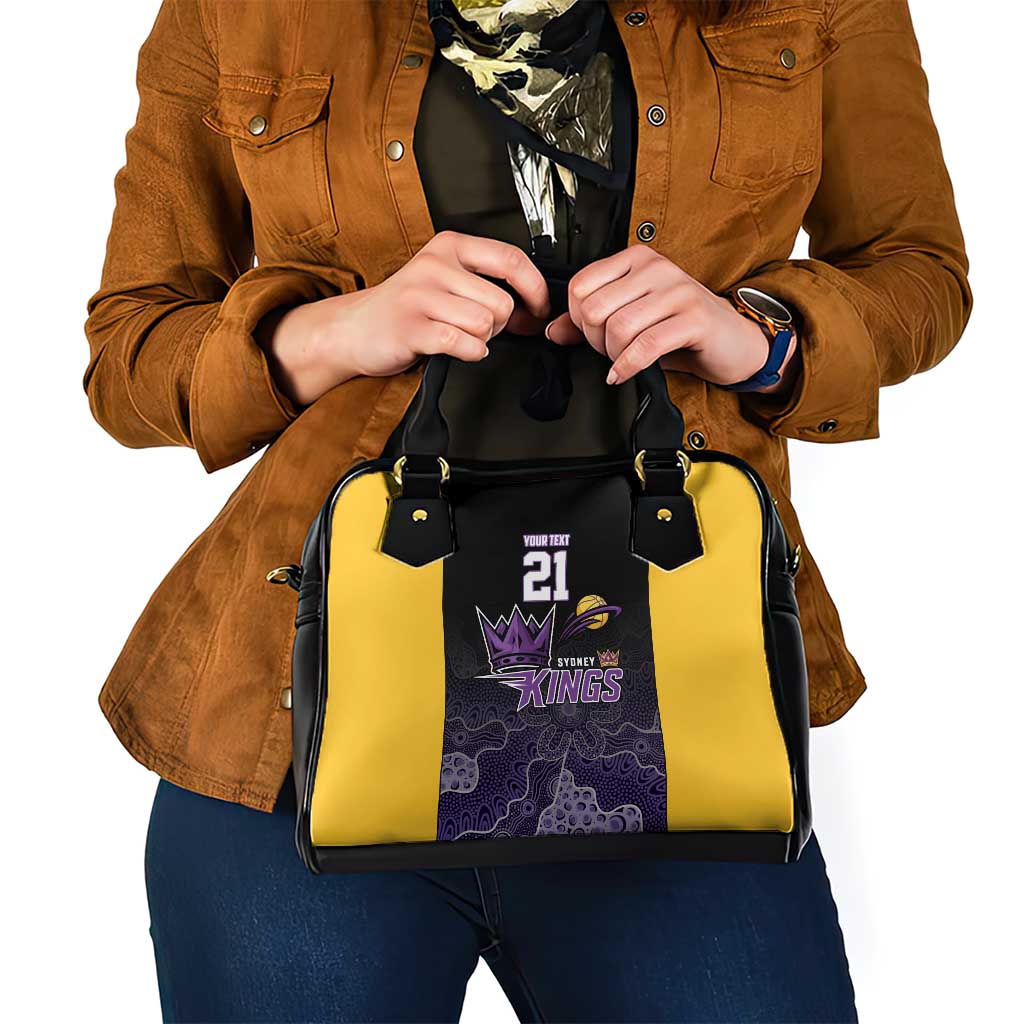 Basketball Custom Sydney Shoulder Handbag Simple Australian Dot Art - Aussie Hoodie