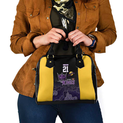 Basketball Custom Sydney Shoulder Handbag Simple Australian Dot Art - Aussie Hoodie