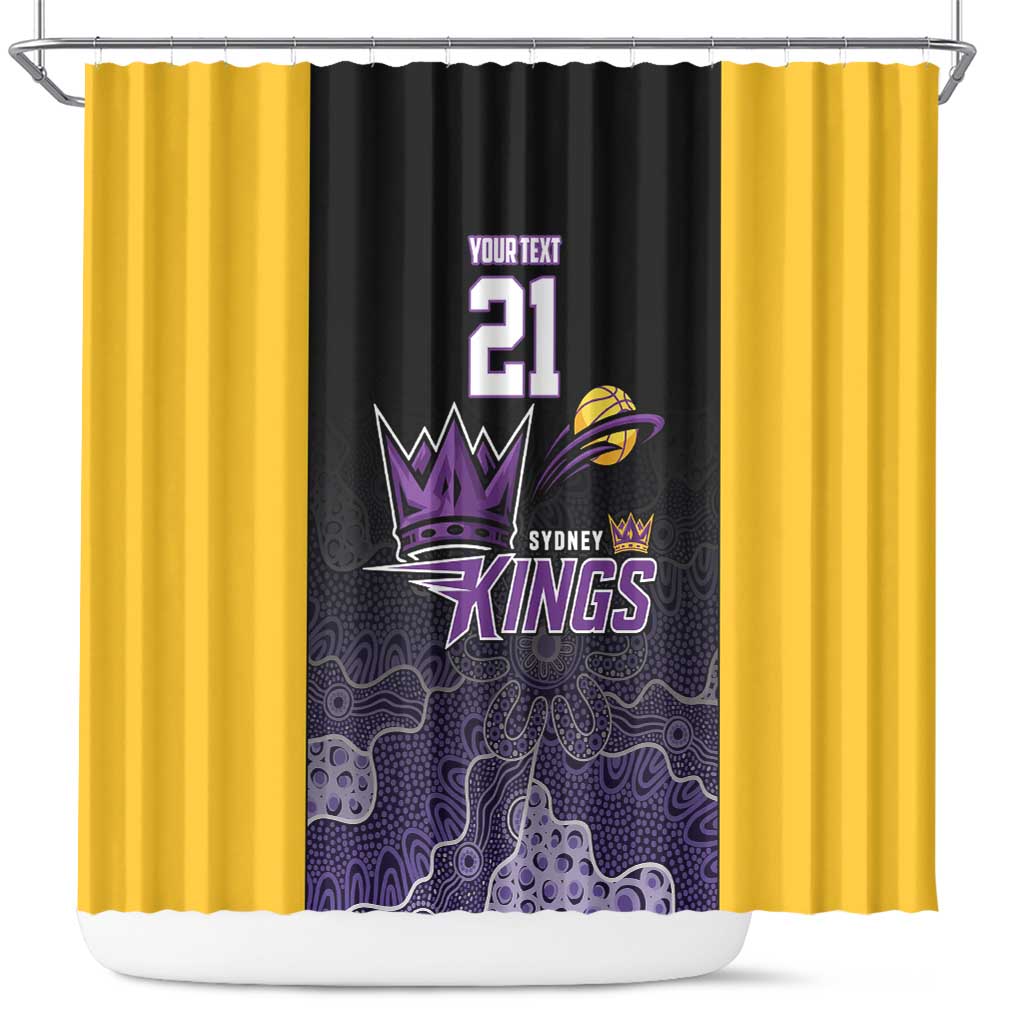 Basketball Custom Sydney Shower Curtain Simple Australian Dot Art - Aussie Hoodie