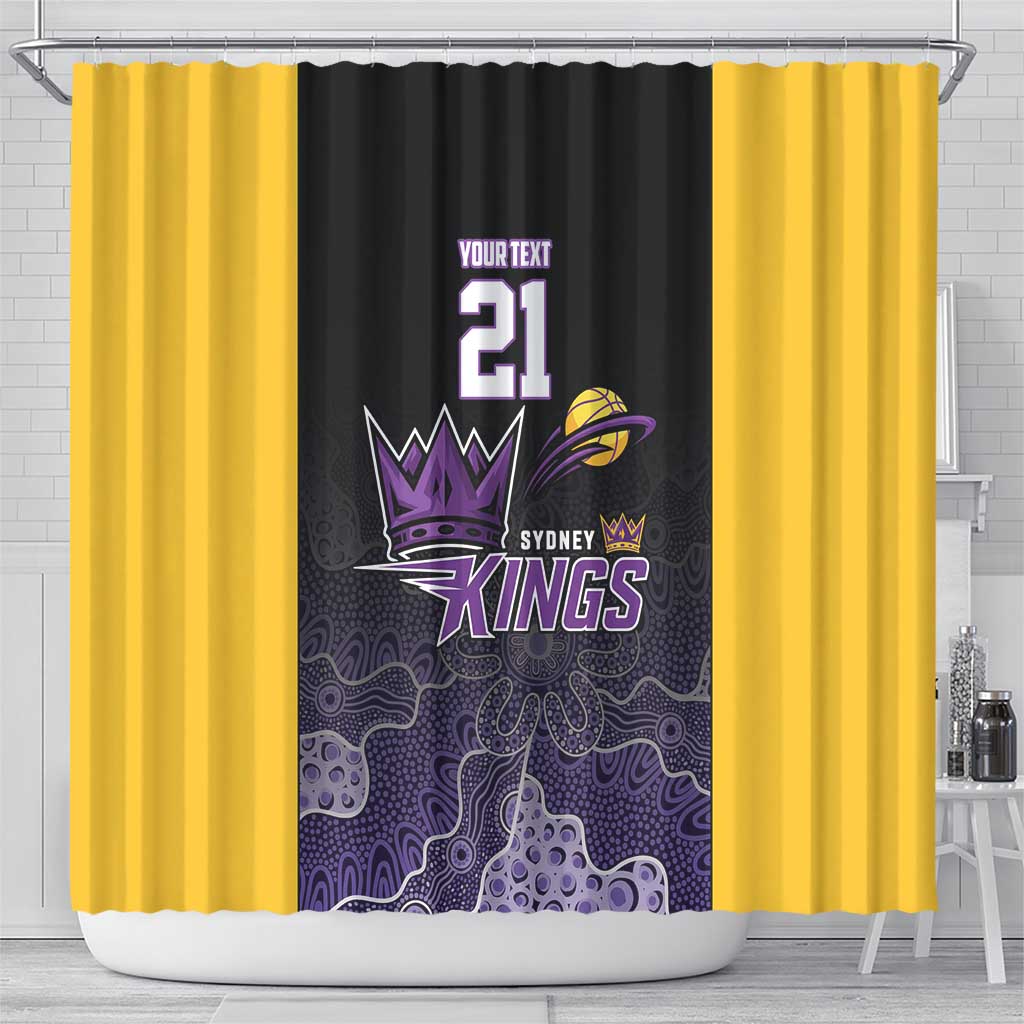Basketball Custom Sydney Shower Curtain Simple Australian Dot Art - Aussie Hoodie