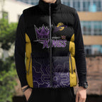 Basketball Custom Sydney Sleeveless Puffer Jacket Simple Australian Dot Art - Aussie Hoodie