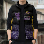 Basketball Custom Sydney Sleeveless Puffer Jacket Simple Australian Dot Art - Aussie Hoodie