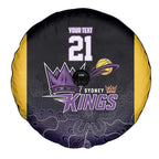 Basketball Custom Sydney Spare Tire Cover Simple Australian Dot Art - Aussie Hoodie