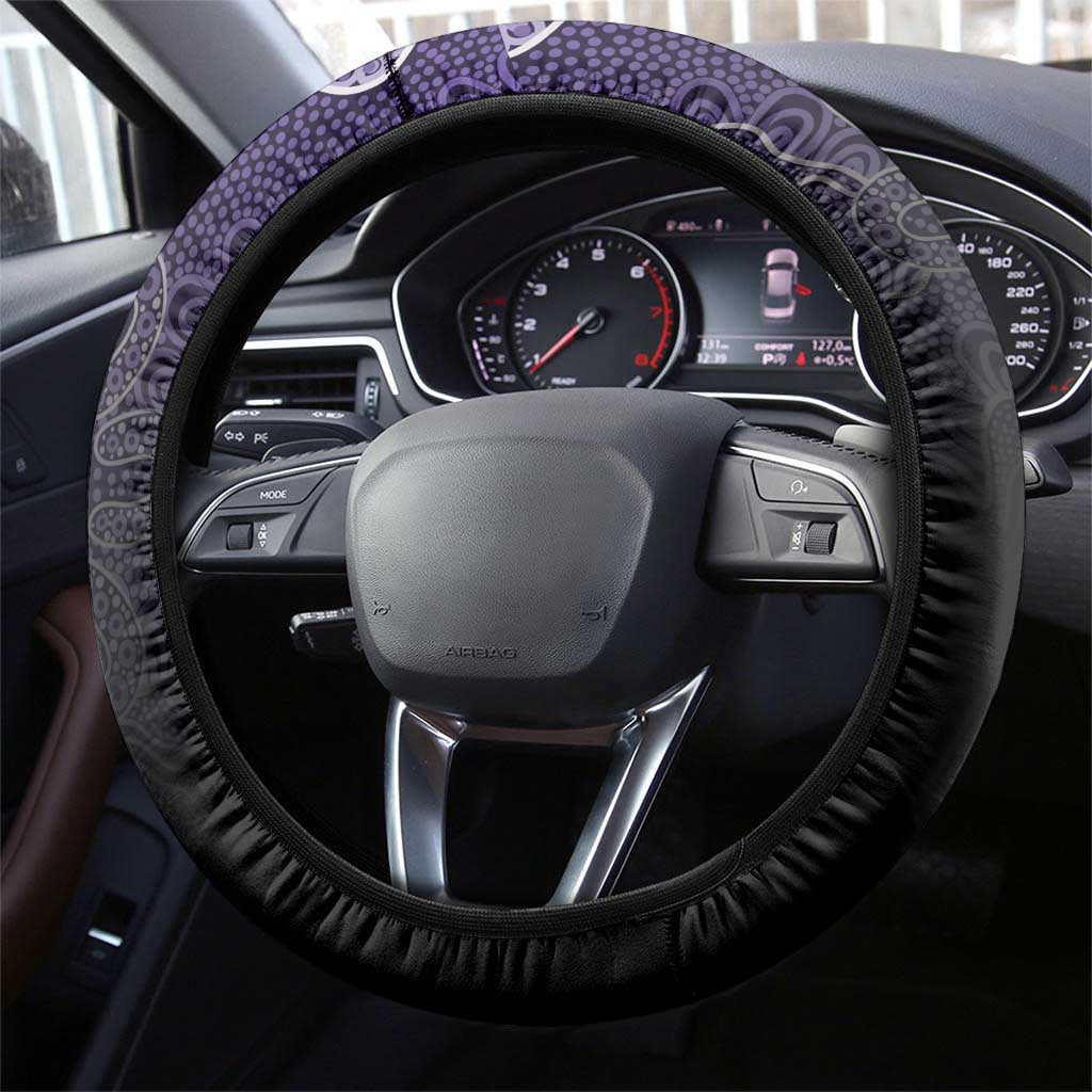 Basketball Sydney Steering Wheel Cover Simple Australian Dot Art - Aussie Hoodie
