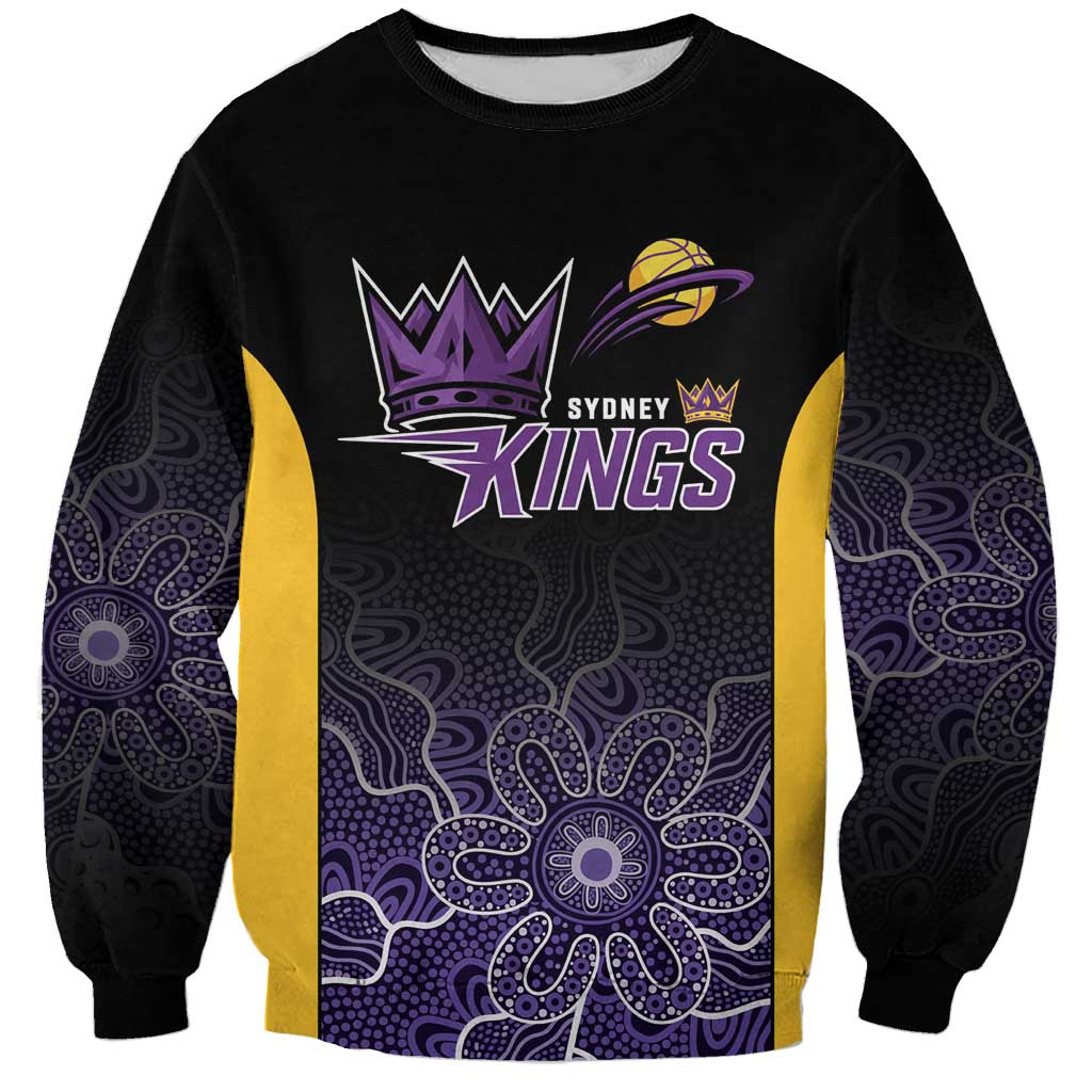 Basketball Custom Sydney Sweatshirt Simple Australian Dot Art - Aussie Hoodie