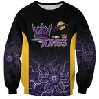 Basketball Custom Sydney Sweatshirt Simple Australian Dot Art - Aussie Hoodie