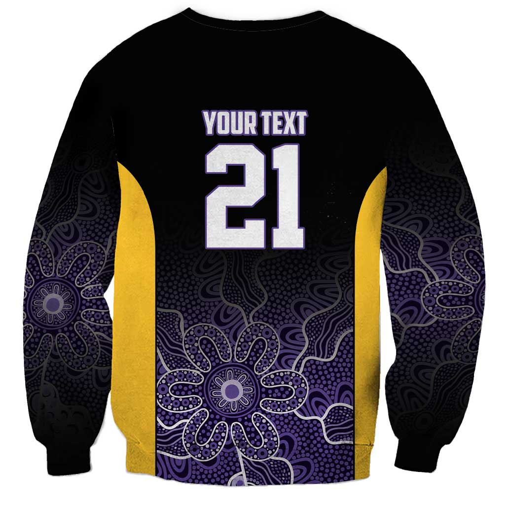 Basketball Custom Sydney Sweatshirt Simple Australian Dot Art - Aussie Hoodie