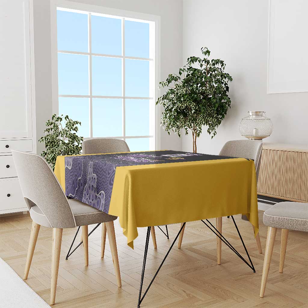 Basketball Custom Sydney Tablecloth Simple Australian Dot Art - Aussie Hoodie