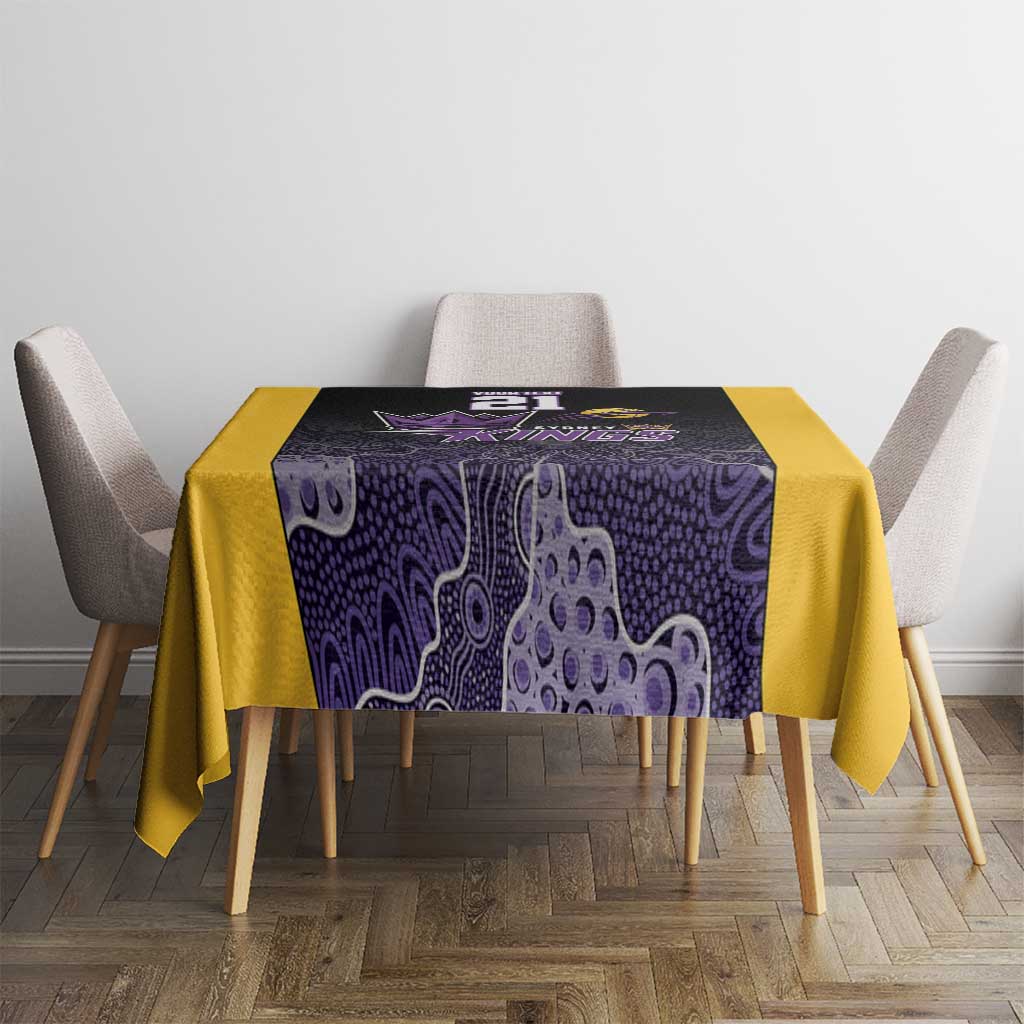 Basketball Custom Sydney Tablecloth Simple Australian Dot Art - Aussie Hoodie