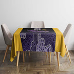 Basketball Custom Sydney Tablecloth Simple Australian Dot Art - Aussie Hoodie