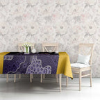Basketball Custom Sydney Tablecloth Simple Australian Dot Art - Aussie Hoodie