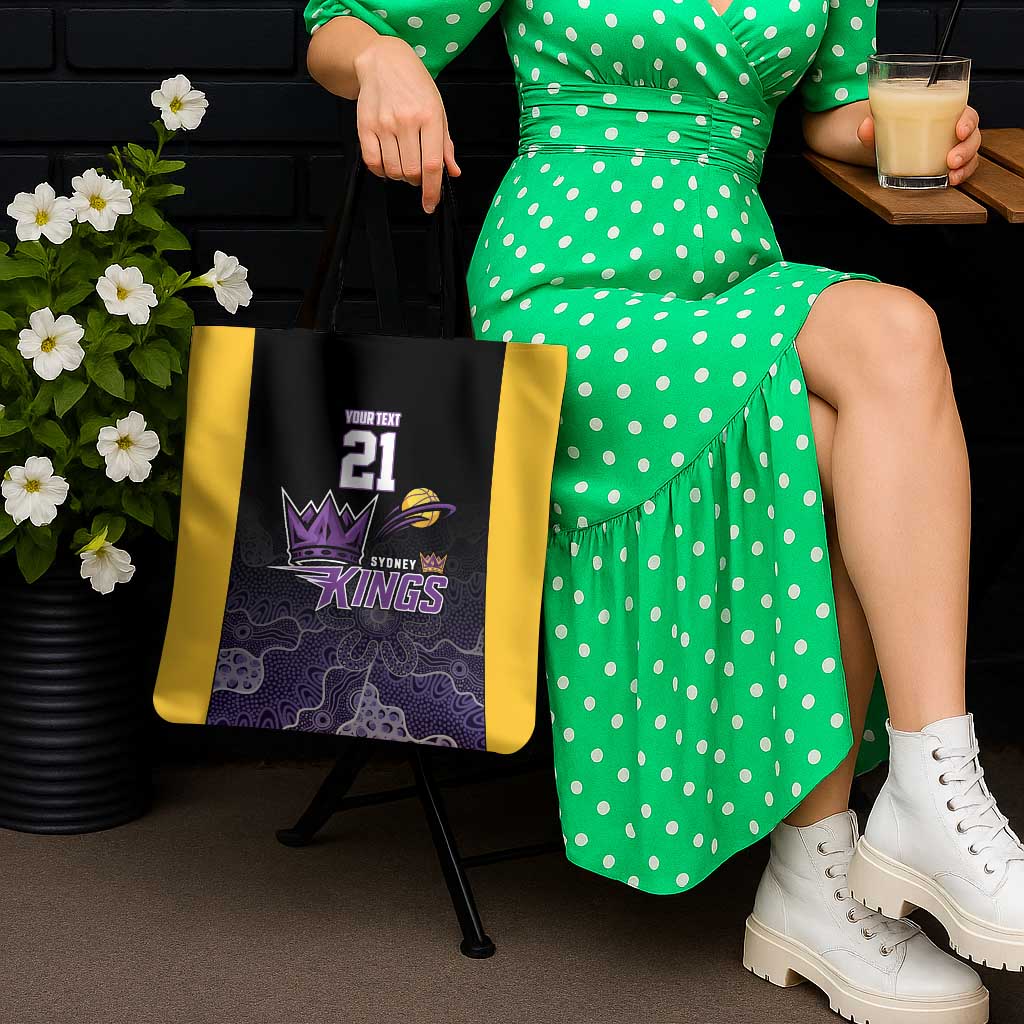 Basketball Custom Sydney Tote Bag Simple Australian Dot Art - Aussie Hoodie