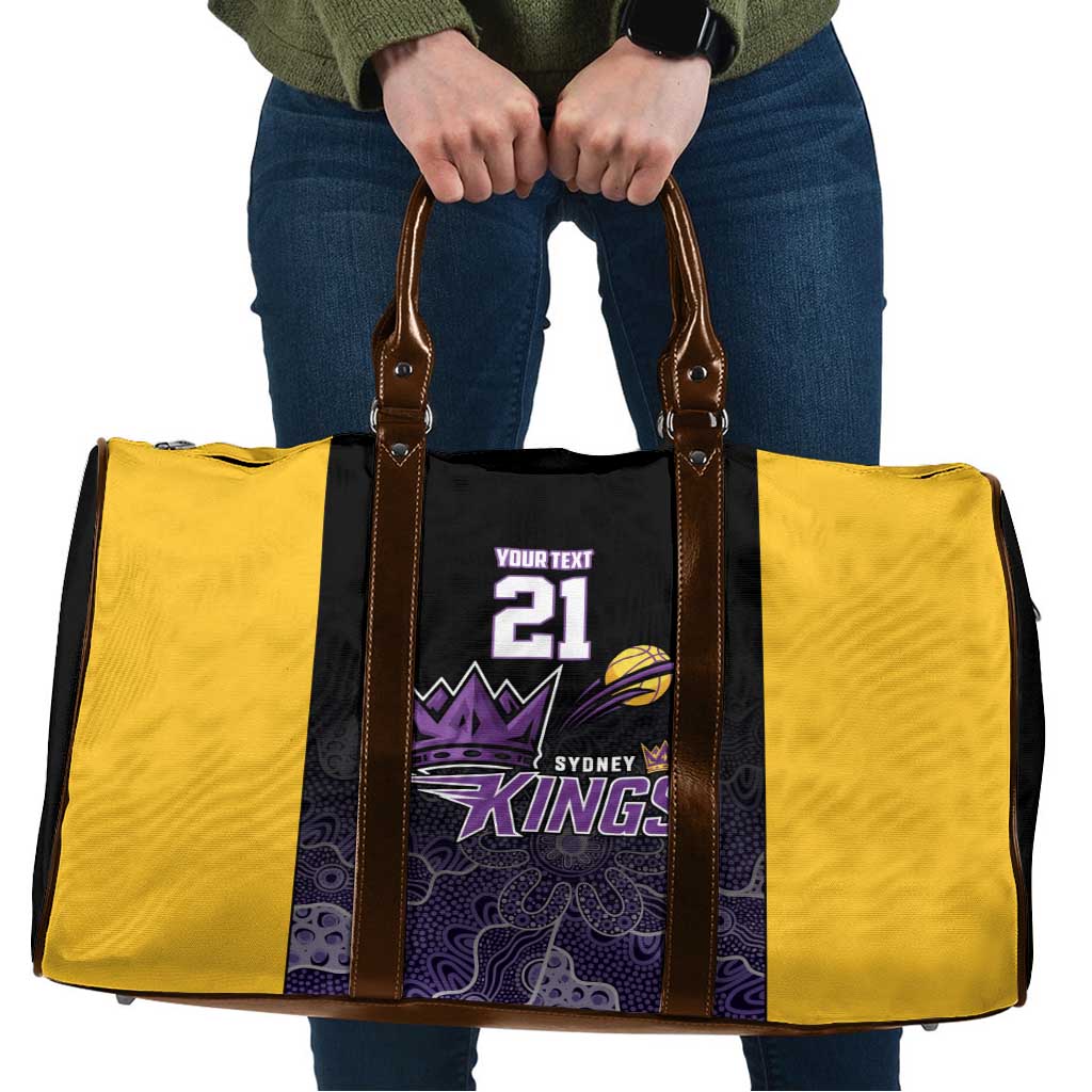 Basketball Custom Sydney Travel Bag Simple Australian Dot Art - Aussie Hoodie
