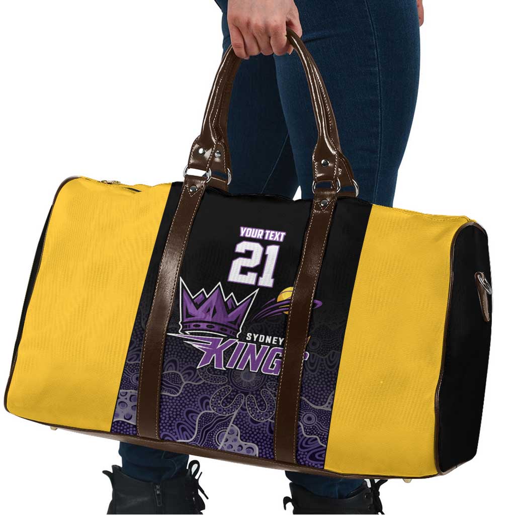 Basketball Custom Sydney Travel Bag Simple Australian Dot Art - Aussie Hoodie