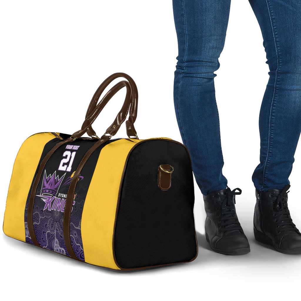 Basketball Custom Sydney Travel Bag Simple Australian Dot Art - Aussie Hoodie