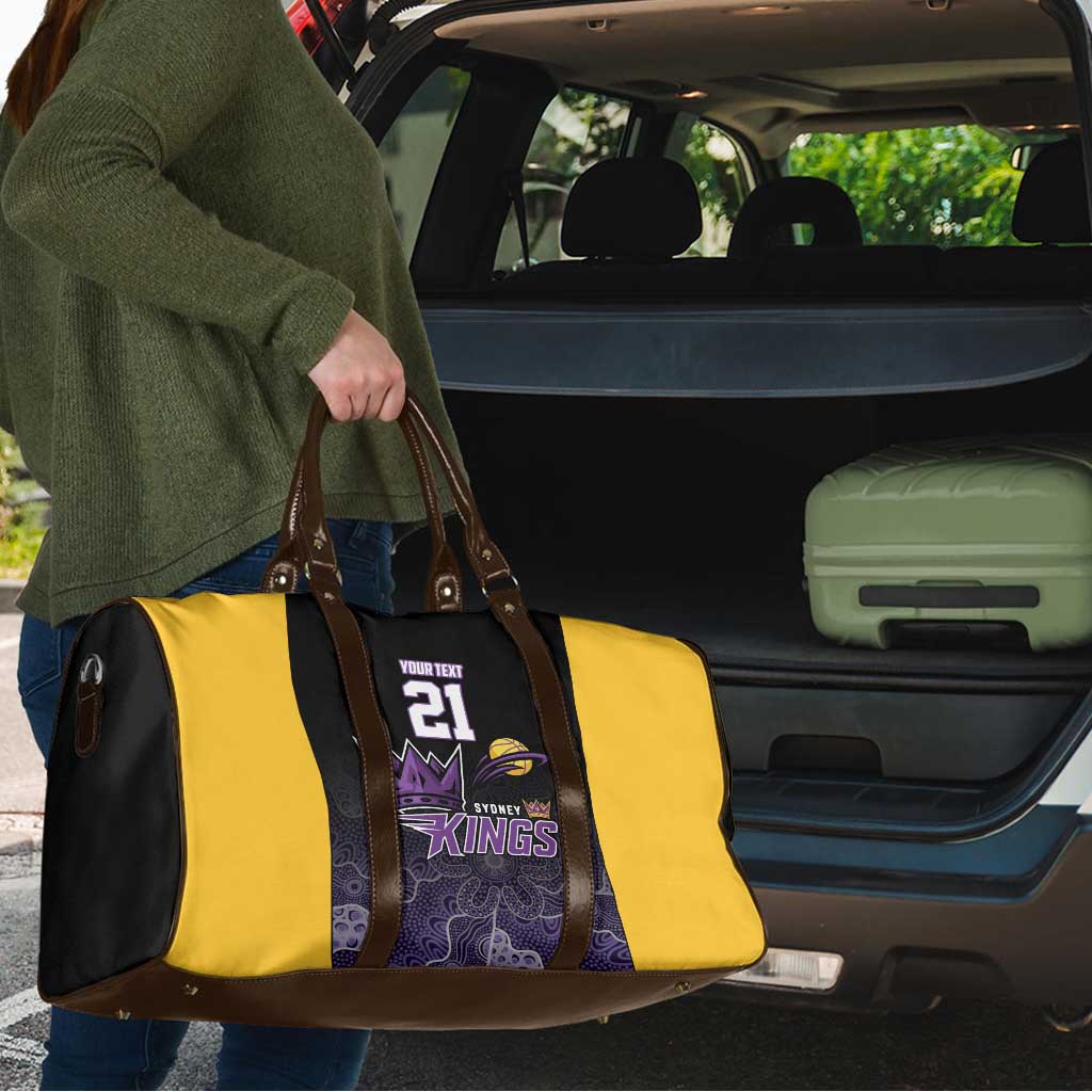 Basketball Custom Sydney Travel Bag Simple Australian Dot Art - Aussie Hoodie