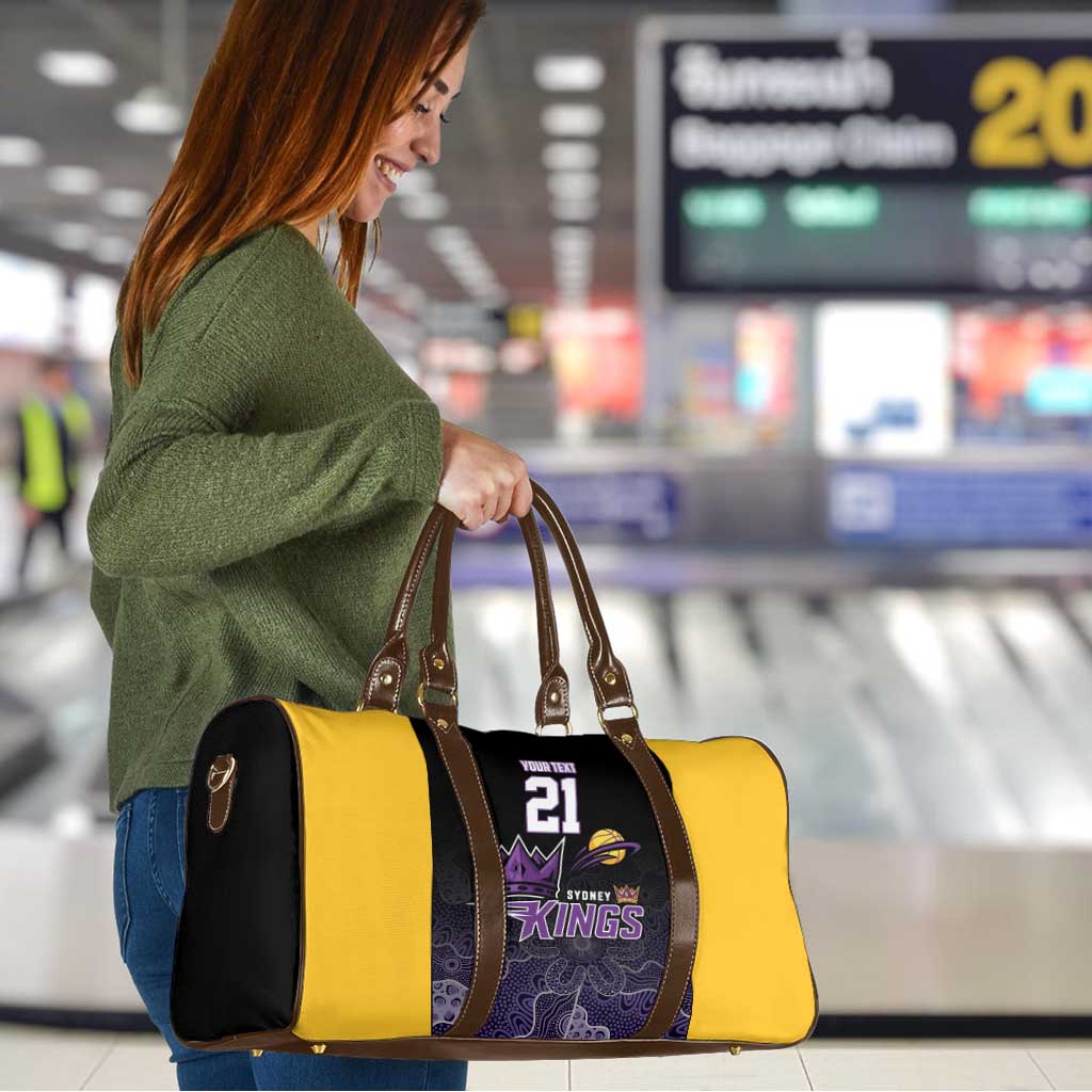 Basketball Custom Sydney Travel Bag Simple Australian Dot Art - Aussie Hoodie