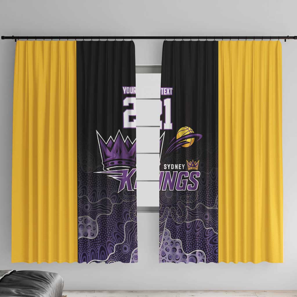 Basketball Custom Sydney Window Curtain Simple Australian Dot Art - Aussie Hoodie