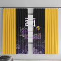 Basketball Custom Sydney Window Curtain Simple Australian Dot Art - Aussie Hoodie