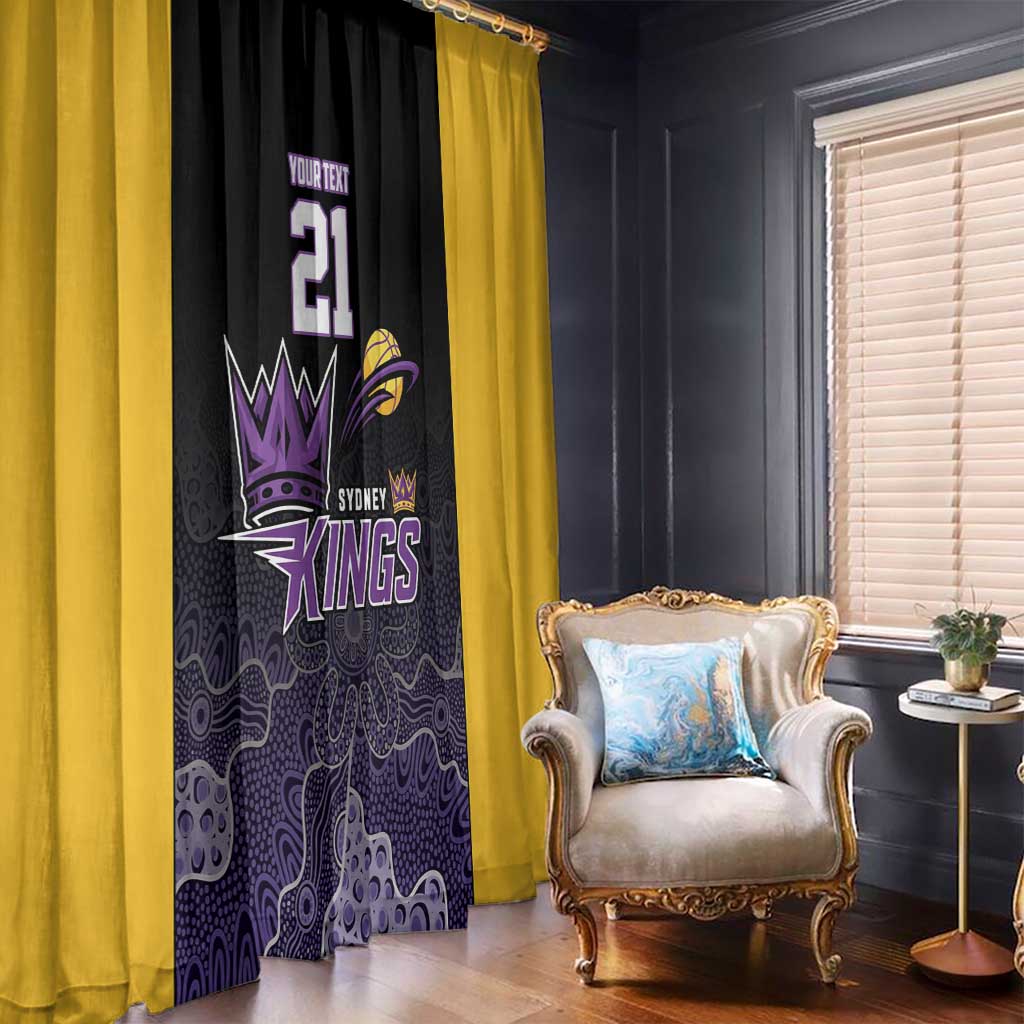 Basketball Custom Sydney Window Curtain Simple Australian Dot Art - Aussie Hoodie