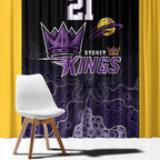 Basketball Custom Sydney Window Curtain Simple Australian Dot Art - Aussie Hoodie