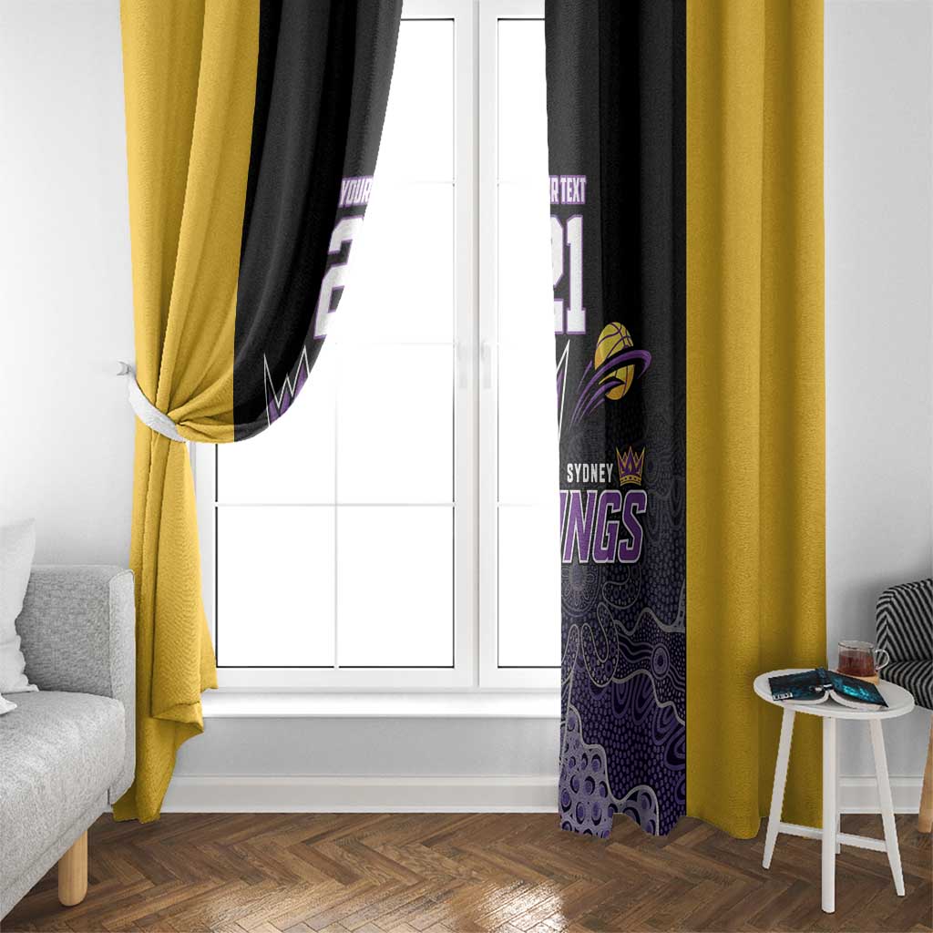 Basketball Custom Sydney Window Curtain Simple Australian Dot Art - Aussie Hoodie