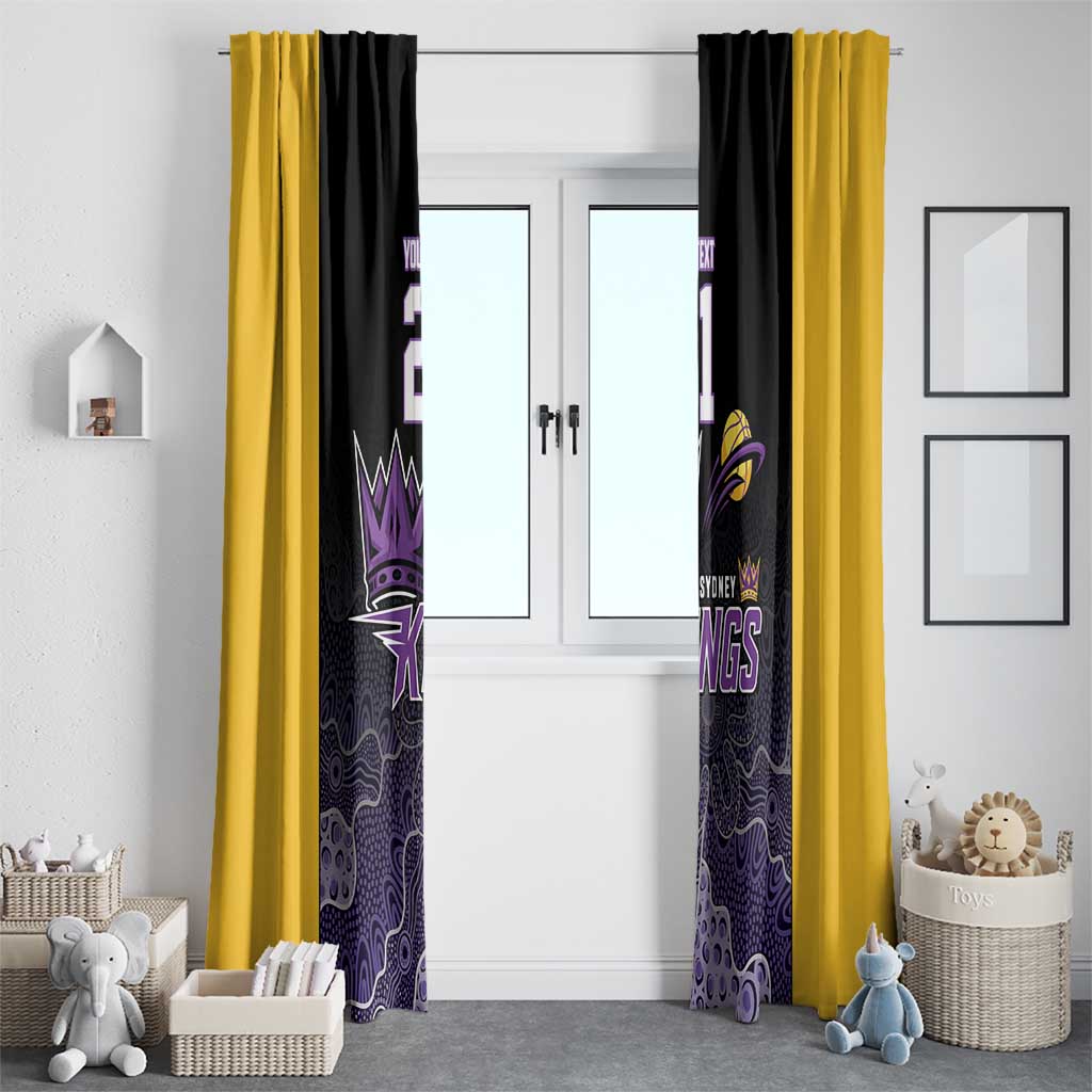 Basketball Custom Sydney Window Curtain Simple Australian Dot Art - Aussie Hoodie