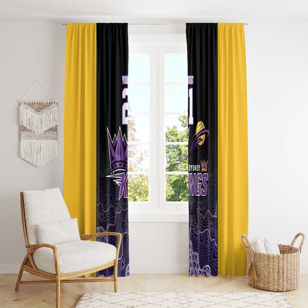 Basketball Custom Sydney Window Curtain Simple Australian Dot Art - Aussie Hoodie
