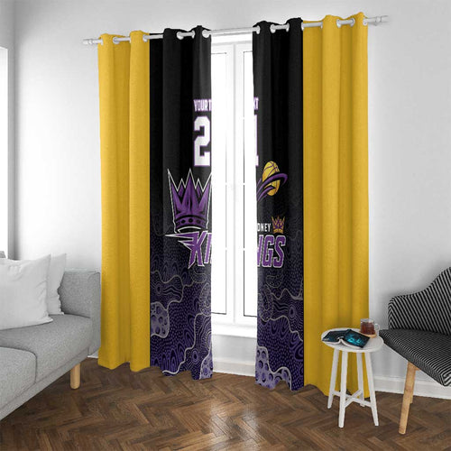 Basketball Custom Sydney Window Curtain Simple Australian Dot Art - Aussie Hoodie