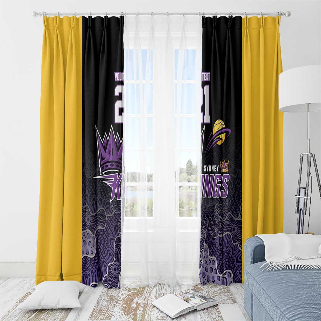 Basketball Custom Sydney Window Curtain Simple Australian Dot Art - Aussie Hoodie