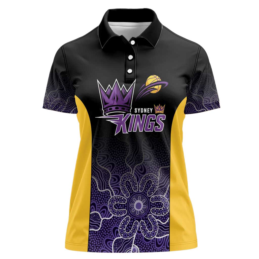 Basketball Custom Sydney Women Polo Shirt Simple Australian Dot Art - Aussie Hoodie