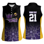 Basketball Custom Sydney Women Sleeveless Polo Shirt Simple Australian Dot Art - Aussie Hoodie