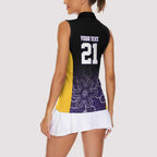 Basketball Custom Sydney Women Sleeveless Polo Shirt Simple Australian Dot Art - Aussie Hoodie