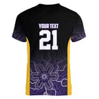Basketball Custom Sydney Women V-Neck T-Shirt Simple Australian Dot Art - Aussie Hoodie