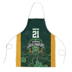 Basketball Custom Tasmania Apron Simple Australian Dot Art - Aussie Hoodie
