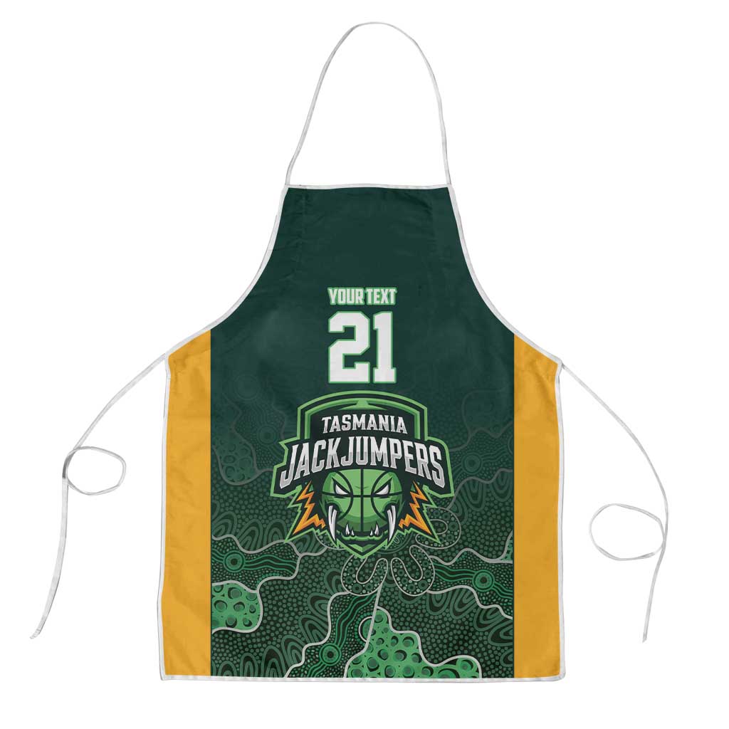 Basketball Custom Tasmania Apron Simple Australian Dot Art - Aussie Hoodie