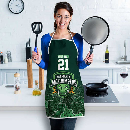 Basketball Custom Tasmania Apron Simple Australian Dot Art - Aussie Hoodie