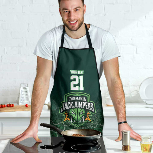 Basketball Custom Tasmania Apron Simple Australian Dot Art - Aussie Hoodie