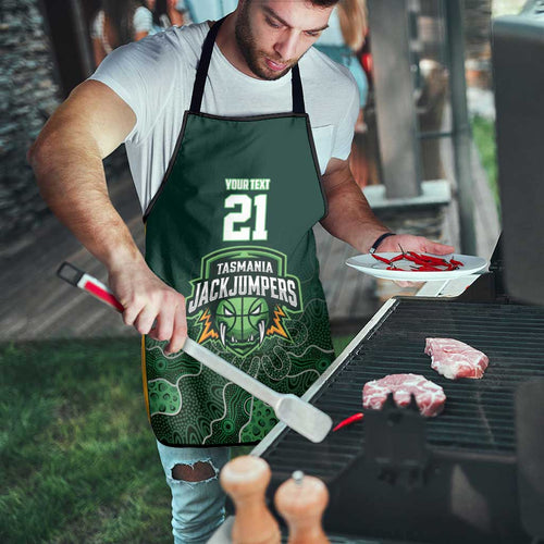 Basketball Custom Tasmania Apron Simple Australian Dot Art - Aussie Hoodie