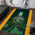 Basketball Custom Tasmania Area Rug Simple Australian Dot Art - Aussie Hoodie