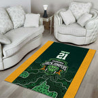 Basketball Custom Tasmania Area Rug Simple Australian Dot Art - Aussie Hoodie