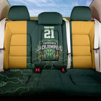 Basketball Custom Tasmania Back Car Seat Cover Simple Australian Dot Art - Aussie Hoodie