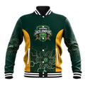 Basketball Custom Tasmania Baseball Jacket Simple Australian Dot Art - Aussie Hoodie