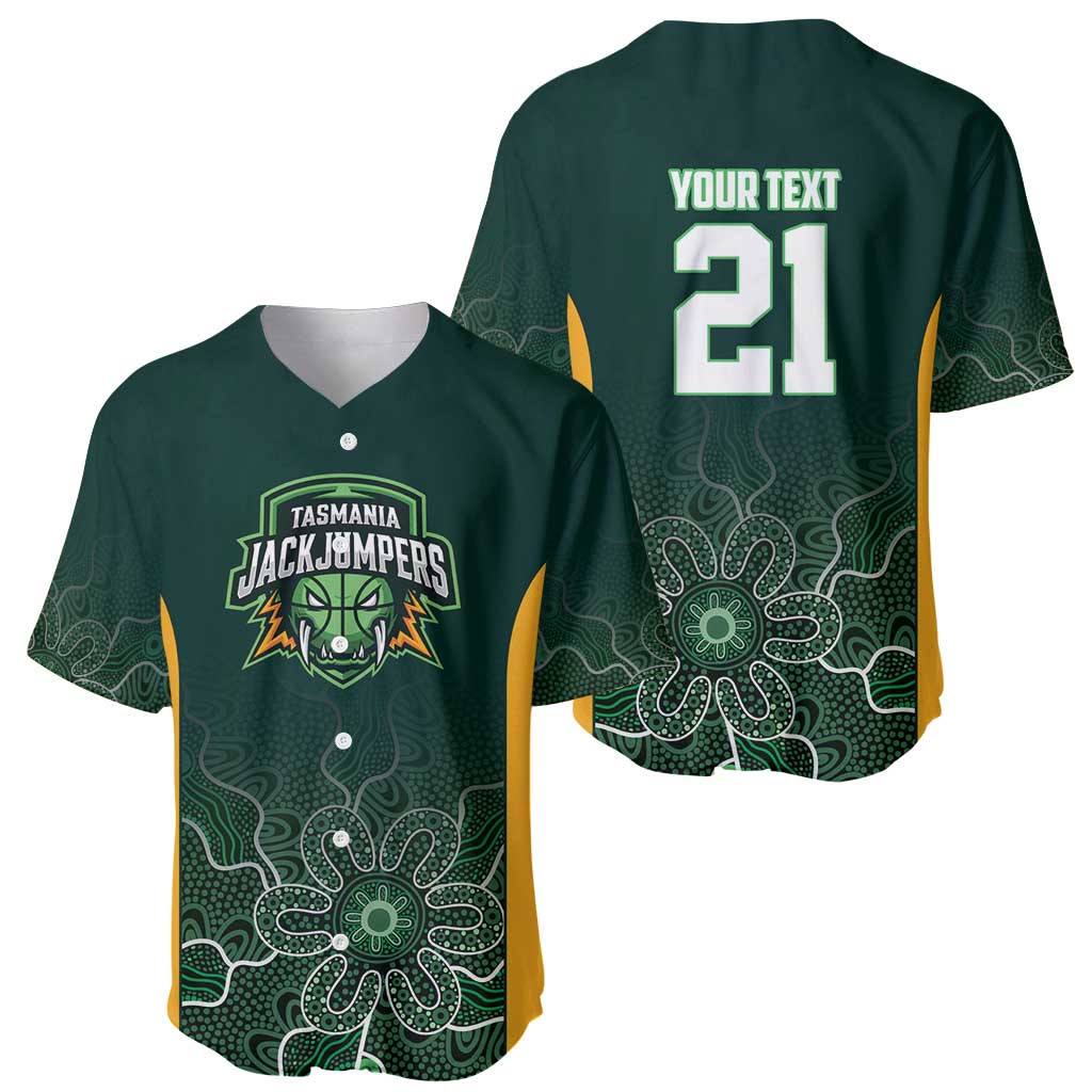 Basketball Custom Tasmania Baseball Jersey Simple Australian Dot Art - Aussie Hoodie