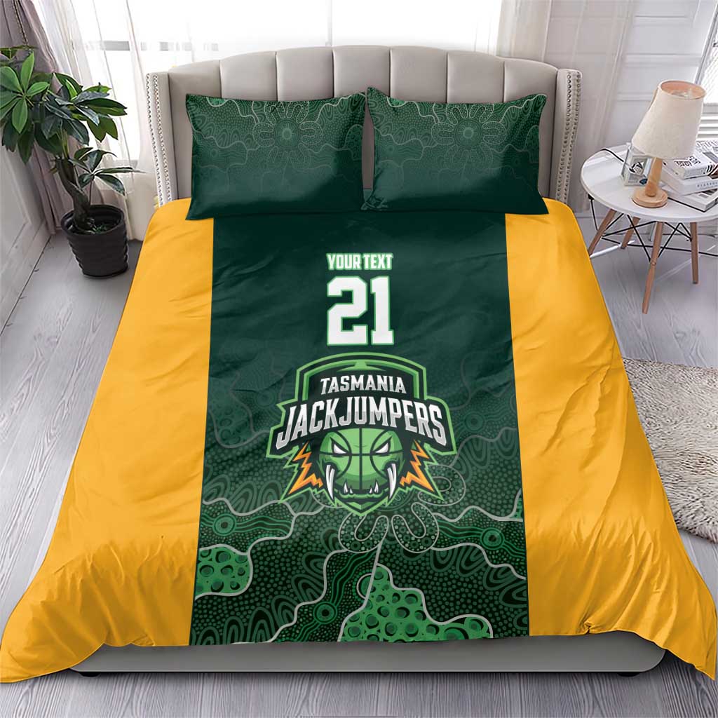 Basketball Custom Tasmania Bedding Set Simple Australian Dot Art - Aussie Hoodie