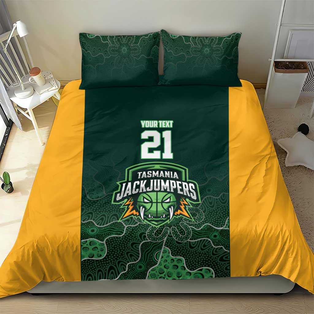 Basketball Custom Tasmania Bedding Set Simple Australian Dot Art - Aussie Hoodie