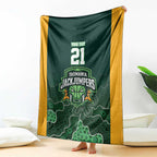 Basketball Custom Tasmania Blanket Simple Australian Dot Art - Aussie Hoodie