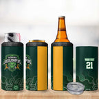Basketball Custom Tasmania 4 in 1 Can Cooler Tumbler Simple Australian Dot Art - Aussie Hoodie