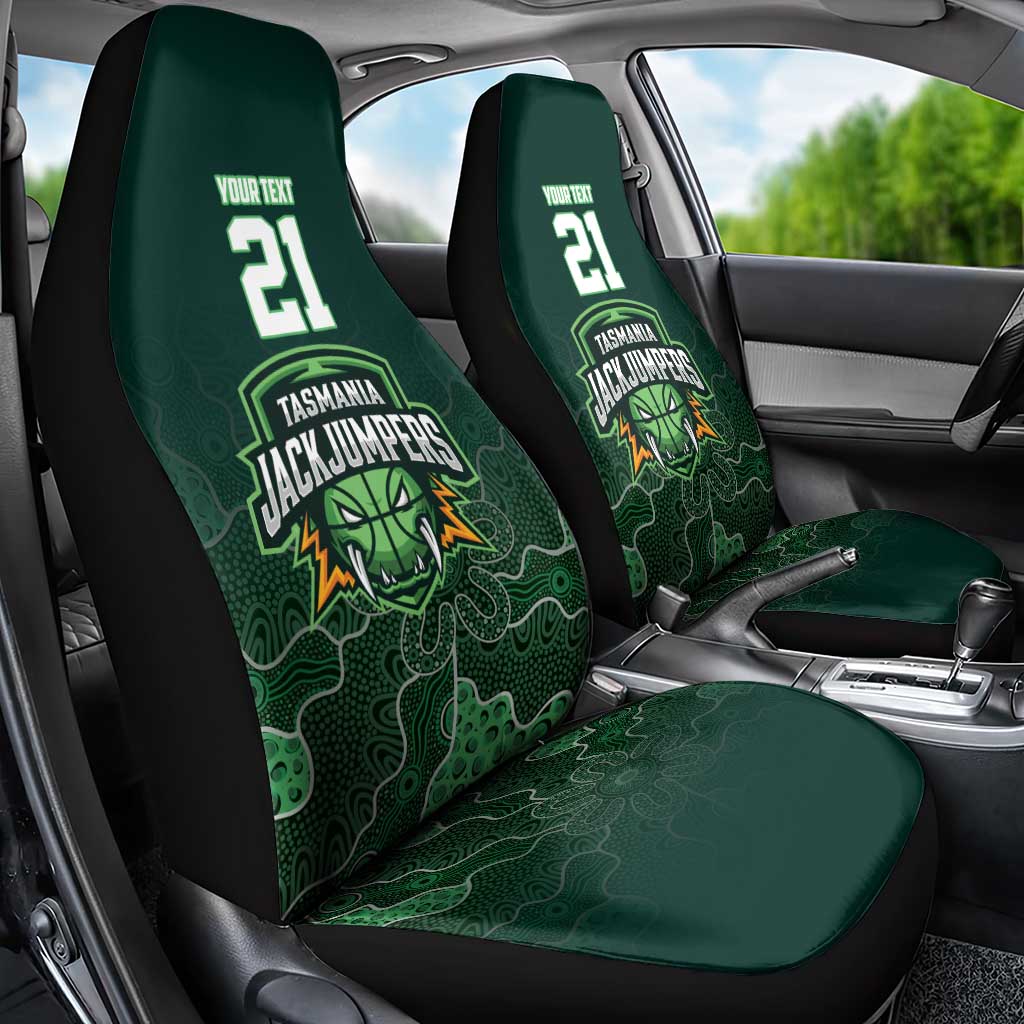 Basketball Custom Tasmania Car Seat Cover Simple Australian Dot Art - Aussie Hoodie